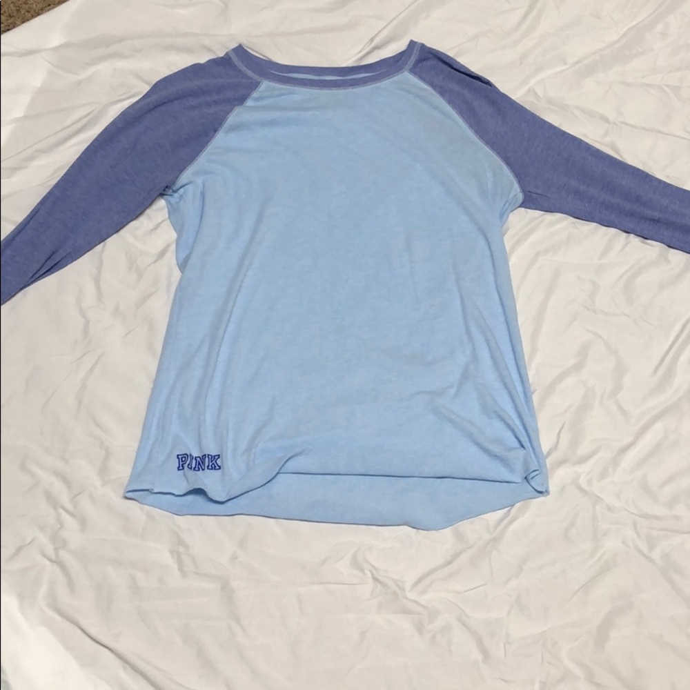 PINK long sleeve sleep shirt.